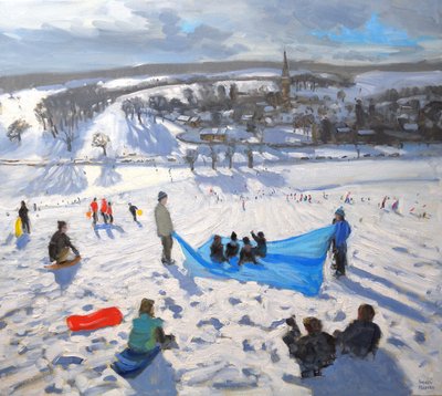 Edensor Village, Chatsworth, 2010 von Andrew Macara